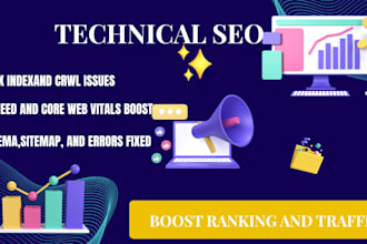 provide professional technical SEO  and fix website issues