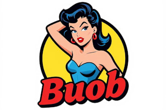 draw cartoon doodle stickers design and custom enamel pin
