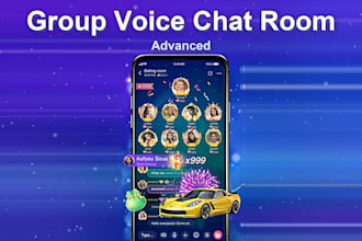 build a live streaming and group voice chat room app