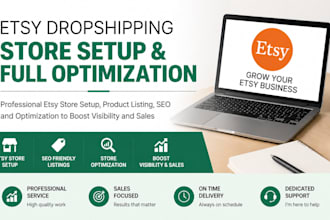 do etsy dropshipping product listing seo etsy store optimization