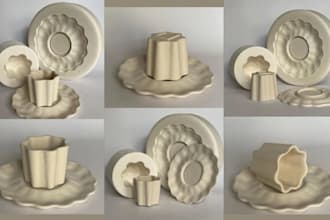 do slip casting mold and clay casting, silicone mold plastic injection mold stl