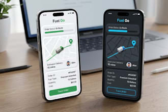build custom fuel delivery, gas finder and fleet management app