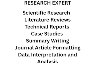 conduct scientific and research writing