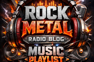 do rock metal music promotion and radio blog music playlist promote