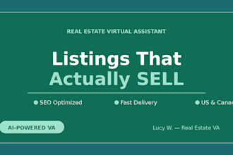 write SEO real estate listing descriptions using ai