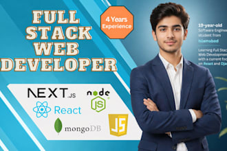 create modern responsive websites using HTML, CSS  react js