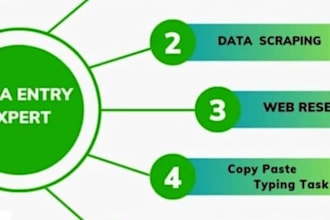 do professional copywriting and accurate data entry