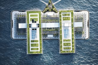 create 3d architectural concept and presentation visuals for student projects