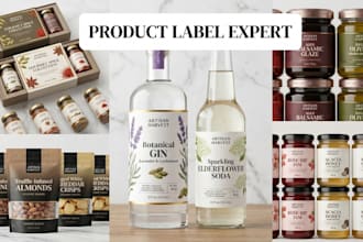 premium packaging design, product label, cosmetic box package, pouch bag design