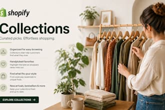 optimize your shopify collection page and setup your collection upload products