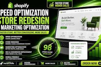 redesign and optimize your shopify store