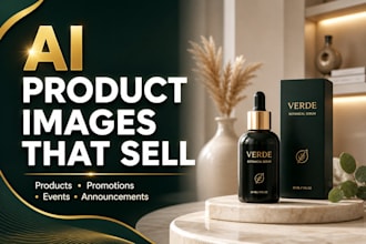 create ai product and promotional images for marketing, events and sales