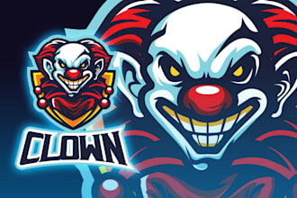 do modern wonderful mascot, caricature logo