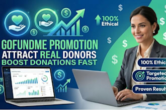 create and promote your crowdfunding gofundme campaign to attract donors