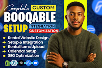 build booqable rental website, online booking website booqable online rental SEO