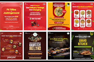 design professional social media poster