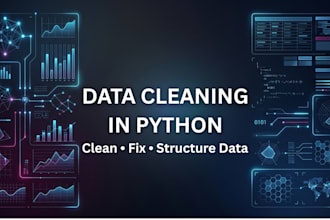 clean and preprocess your data using python pandas