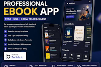 build your ebook app, reader or ebook selling app with payment integration