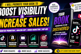 do viral booktok promotion, ebook marketing, amazon kdp book promotion, kdp ads