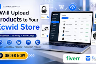 upload and add products to your ecwid store with SEO optimized listings
