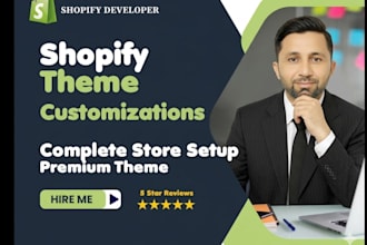 create a professional shopify store for dropshipping, brands