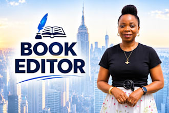 do proofreading and editing, book editor