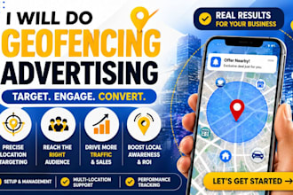 set up high converting geo fencing ads for local business leads
