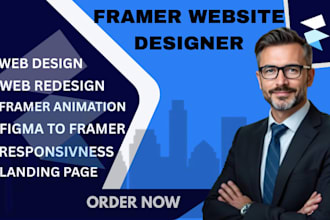 framer website develop framer website design framer developer fix framer