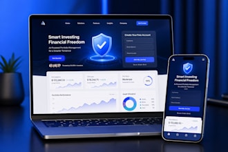 financial landing page tax website lead generation credit repair website fintech