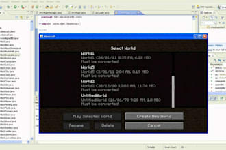 develop custom minecraft java plugin or bedrock addon