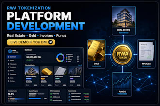 develop rwa tokenization platform, real estate gold asset develop smart contract