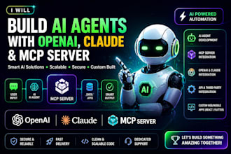 develop ai backend with mcp server openai and claude
