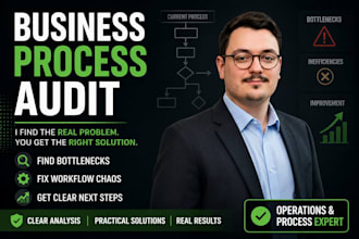 audit and improve your business process or workflow
