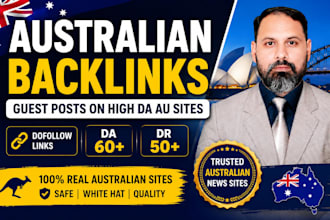do australia backlinks and australia guest post on high da au sites