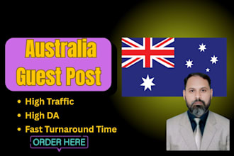 do australia backlinks and australia guest post on high da au sites