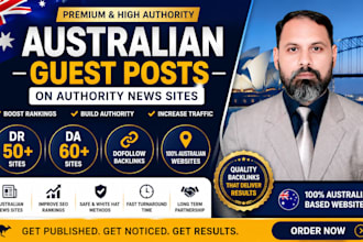 do australia backlinks and australia guest post on high da au sites