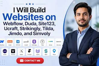 webflow duda site123 ucraft strikingly tilda jimdo simvoly carrd website design