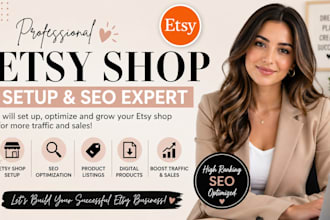 create and optimize your etsy shop