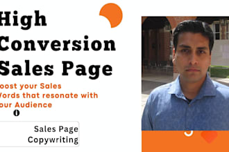 write persuasive sales page copy to maximize conversions
