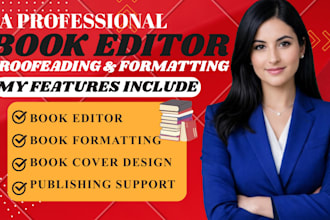 professionally edit and proofread your book for publication