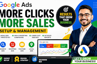 setup and mange google ads adwords campaign and audit
