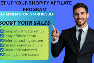 set up affiliate and loyalty program automation on shopify stop losing customers
