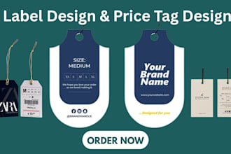 do expert hang tag price tag label design for clothing brands