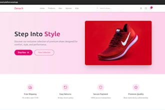 build a modern fullstack ecommerce website