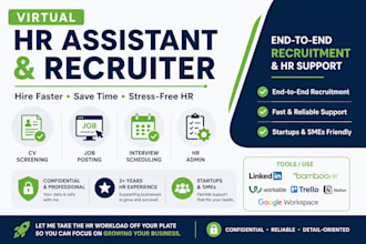 be your virtual HR assistant and recruiter for your business