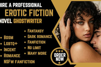be your dark romance erotica, nsfw, bdsm ghostwriter smut, kinky, fanfiction