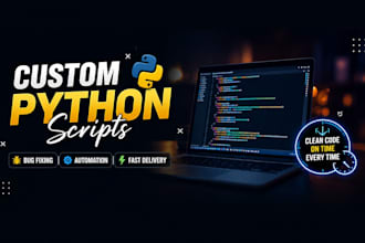 create custom python scripts