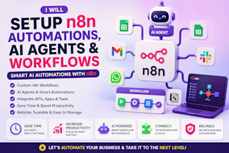 setup n8n automations, n8n ai agents, n8n workflows, ai automations on n8n