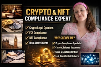 draft crypto opinion, nft and fca compliance with detailed risk assessment