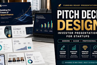 design pitch deck investor presentation for startups